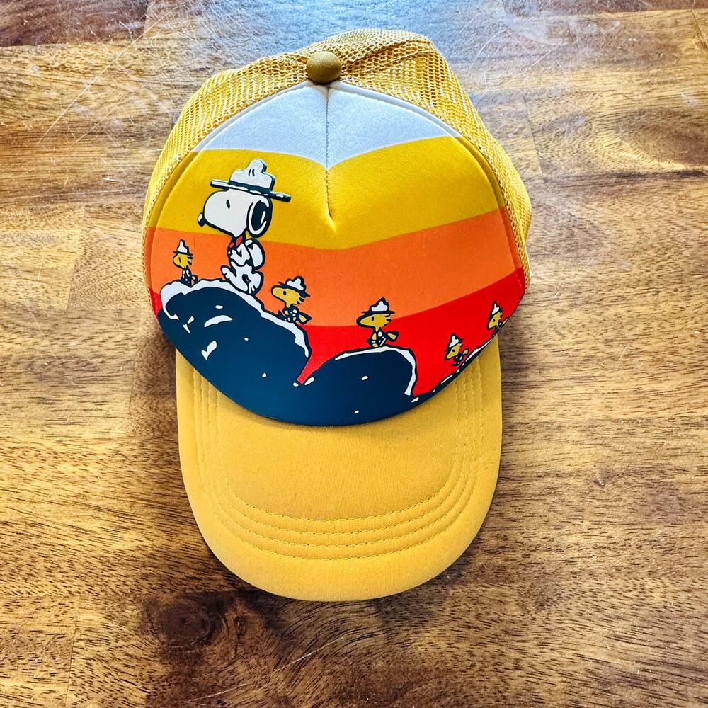 Peanuts Snoopy Hat Trucker Adjustable Cap 2024 Adult Beagle Scout Collection